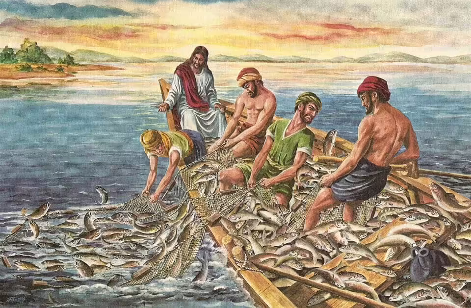 Притча о неводе, закинутом в море