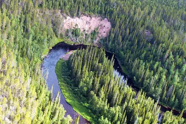 Река Ареньга Кольский полуостров